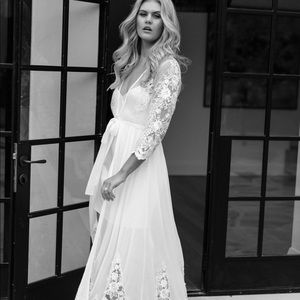 Inaya Lace Maxi Robe - Includes Slip